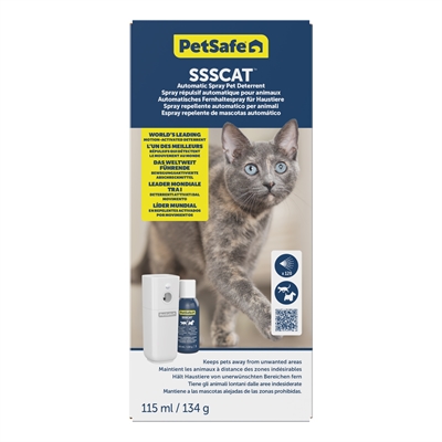 SSSCAT afweerspray voor katten 115 ML – geurloos