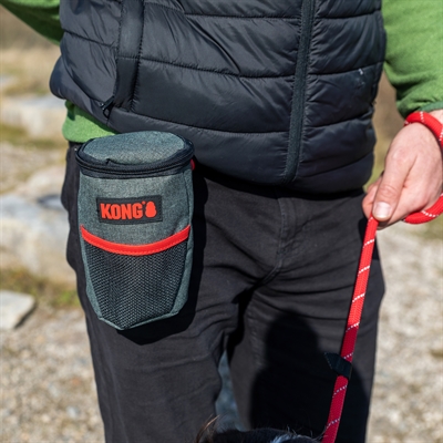 KONG honden poepzakjes tasje Pick Up Pouch 12×12×19,5 cm – hygiënisch