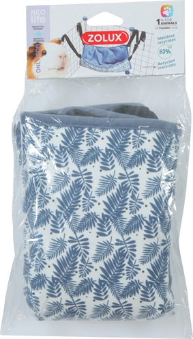 ZOLUX Cavia Hangmat Neolife Blauw 37×35 cm – Eco-vriendelijk
