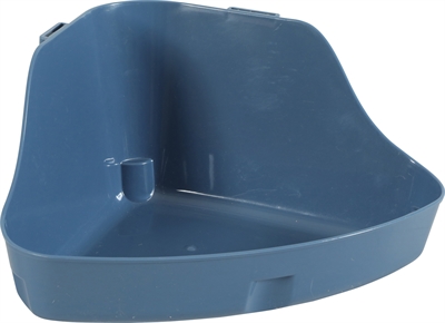 ZOLUX Hoektoilet Cavia Blauw 32×25×15 cm – Eco-vriendelijk