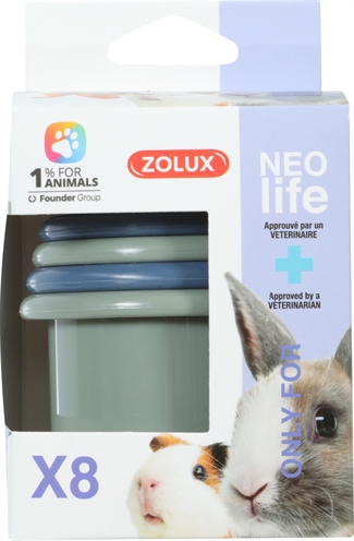 ZOLUX Neolife Treat Hiding Cup Set – Eco-vriendelijk speelgoed voor konijnen