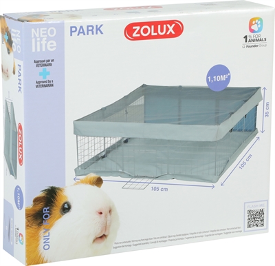 ZOLUX Cavia Neopark 105×105×35 cm – Eco-vriendelijk en aanpasbaar