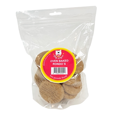 DOG TREATZ Hondenkoekjes Rondo's Ovengebakken & knapperig - Ideaal als beloning/training - 600 g