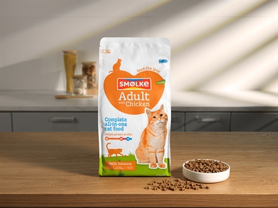 SMOLKE CAT ADULT KIP/RIJST | 2 KG Dierlijk Voer