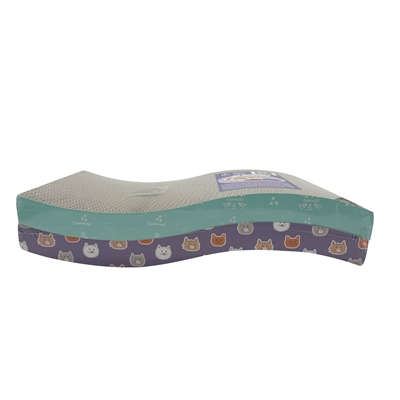 EASYPETS kattenkrabplank Wave 2 stuks – met catnip