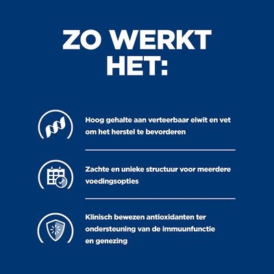 HILL'S PRESCRIPTION DIET Dieet natvoer Canine/Feline A/D Urgent Care - Herstelvoeding, licht verteerbaar & energierijk - 12x200 g