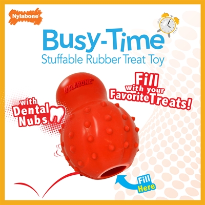 NYLABONE Strong Rubber Cone | Baconsmaak, Large tot 23 kg