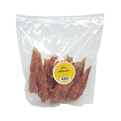 I AM Kauwsnack Kipfilet 55% ruw eiwit | Gedroogde kip 94,5% - 500 g