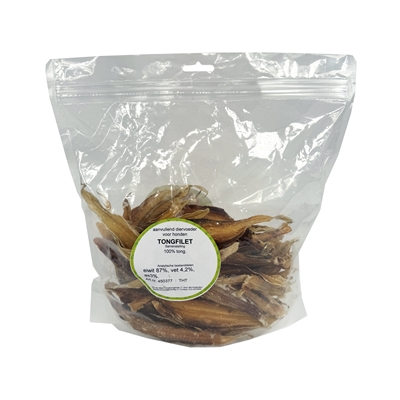 PETSNACK Honden Snack PETSNACK TONGFILET 500 GR – Natuurlijke traktatie