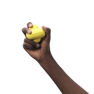 EARTH RATED Hondenspeeltje Fetch Toy Rubber Onvoorspelbaar stuiterend - Geel - 10x6,5x10 cm