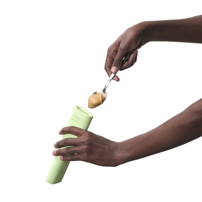 EARTH RATED Hondenspeelgoed Chew Toy Rubber Treat-dispenser | Vriezervriendelijk, duurzaam natuurlijk rubber - 8,5x6 cm