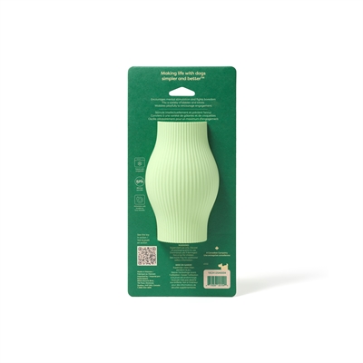 EARTH RATED honden speeltje Treat Toy Rubber 13×8,5 cm – Groen