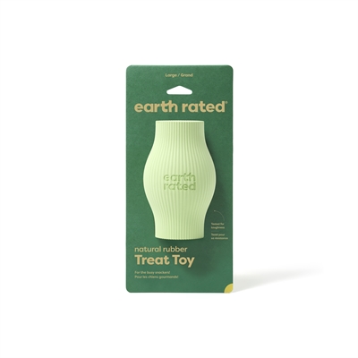 EARTH RATED honden speeltje Treat Toy Rubber 13×8,5 cm – Groen