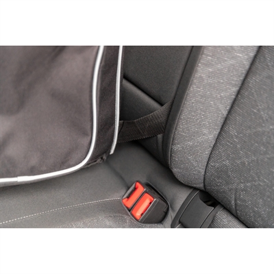 TRIXIE Autostoel Hond Zwart/Grijs 56×36×37 cm – Veilig en Comfortabel