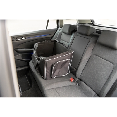 TRIXIE Autostoel Hond Zwart/Grijs 56×36×37 cm – Veilig en Comfortabel
