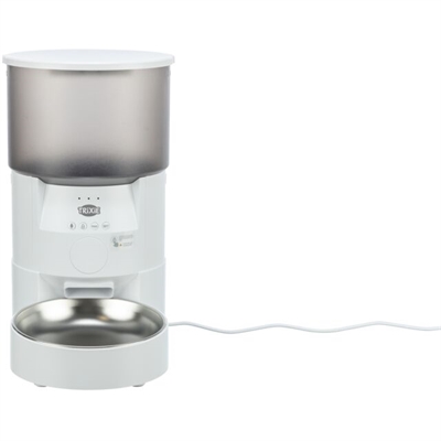 TRIXIE Voerautomaat TX-C Smart Wit 18×18×31 cm – 3 liter