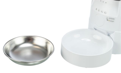 TRIXIE Voerautomaat TX-C Smart Wit 18×18×31 cm – 3 liter