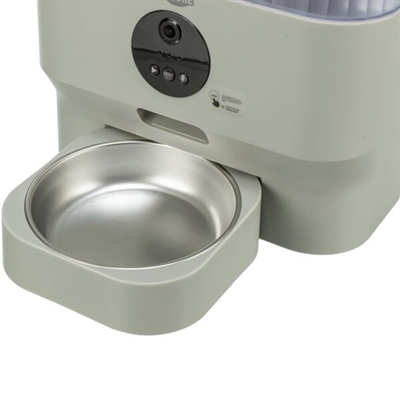 TRIXIE Voerautomaat TX-C Smart 28×17×30 cm – Lichtgrijs 5 ltr