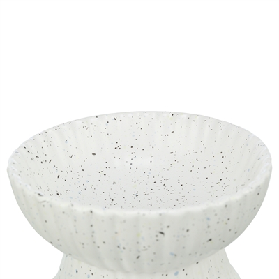 TRIXIE Verhoogde Voerbak Kat Keramiek Wit 200 ml – 13 cm