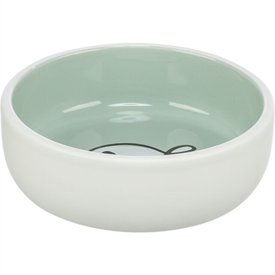 TRIXIE Keramische Voerbak/Drinkbak Kat Assorti 300 ml – Ø 13 cm