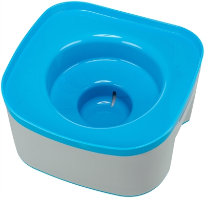 TRIXIE Drinkbak Reisbak Strong 21×21 cm – Donkergrijs/Petrol