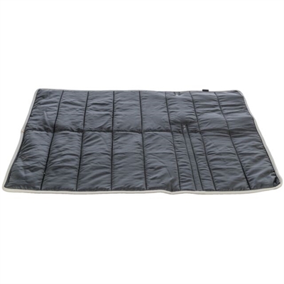 TRIXIE Hondendeken Reisdeken Kunstleer Lichtgrijs 80×80 cm – Citystyle
