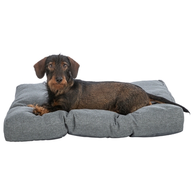 TRIXIE Hondenkussen Nio Waterafstotend & wasbare hoes - Donkergrijs - 75x60 cm