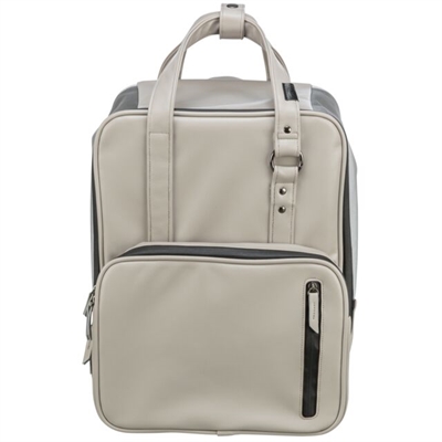 TRIXIE HONDENTAS RUGTAS CITYSTYLE KUNSTLEER LICHTGRIJS 30×20×40 CM