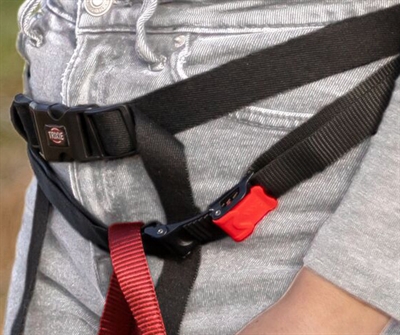 TRIXIE Rolltop Rugtas Heuptas Roest 55×130 cm – Flexibel en Comfortabel