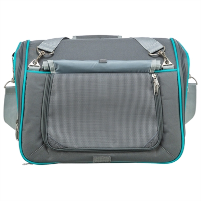 TRIXIE Reistas Knaagdier Vicky Grijs 40×27×28 cm – Uitneembaar Kussen
