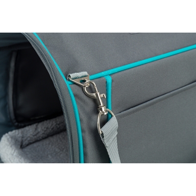 TRIXIE Reistas Knaagdier Vicky Grijs 40×27×28 cm – Uitneembaar Kussen