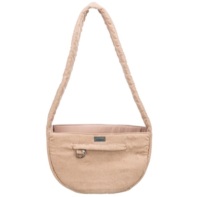 TRIXIE Hondentas Buikdrager Bethany Blush 36×18×23 cm – Ribfluweel