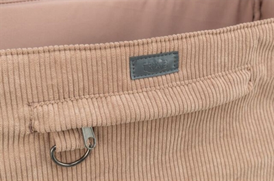TRIXIE Hondentas Buikdrager Bethany Blush 36×18×23 cm – Ribfluweel