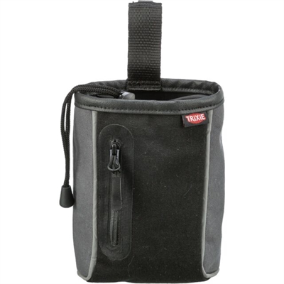 TRIXIE Snackzakje Beloningszakje 2-in-1 Assorti 9×9×15 cm – Handig met Poepzakjesdispenser