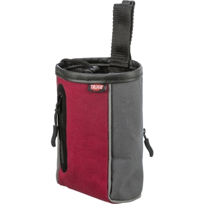 TRIXIE Snackzakje Beloningszakje 2-in-1 Assorti 9×9×15 cm – Handig met Poepzakjesdispenser