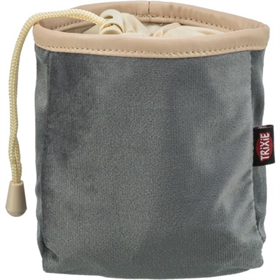 TRIXIE Beloningszakje Snackzakje Velours 9×9×14 cm – Assorti
