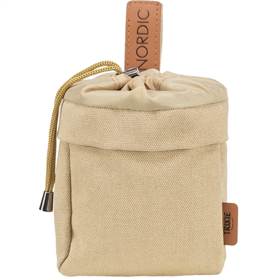 TRIXIE Snackzakje Be Nordic Zand 10×10×14 cm – Poepzakjesdispenser