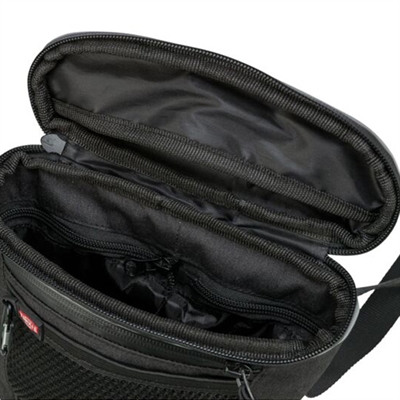 TRIXIE Snackszakje Duo Treat Zwart 20×5×20 cm – Beloningszakje