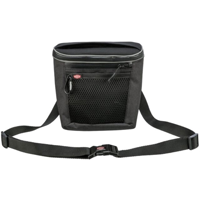 TRIXIE Snackszakje Duo Treat Zwart 20×5×20 cm – Beloningszakje