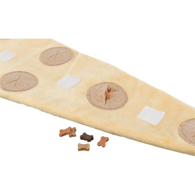 TRIXIE Intelligentiespeelgoed Snack Croissant Pluche 40×20 cm – Beige