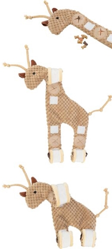 TRIXIE Intelligentiespeelgoed Snack Giraf Pluche | Vulbaar met snacks - 50 cm