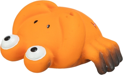 TRIXIE Hondenspeeltje Zeedieren | Latex met piep - Assorti - 9-12 cm