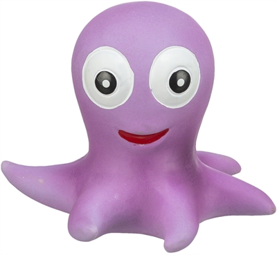 TRIXIE Hondenspeeltje Zeedieren | Latex met piep - Assorti - 9-12 cm