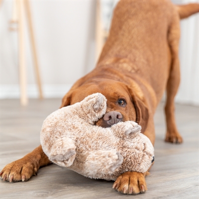 TRIXIE Wombat Pluche Hondenspeelgoed 25 cm – Gerecycled