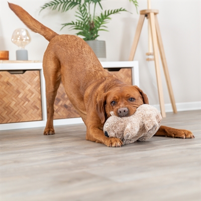 TRIXIE Wombat Pluche Hondenspeelgoed 25 cm – Gerecycled