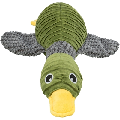 TRIXIE HONDENSPEELGOED EEND PLUCHE GERECYCLED 40 CM – ZACHT