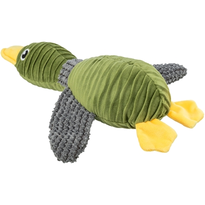 TRIXIE HONDENSPEELGOED EEND PLUCHE GERECYCLED 40 CM – ZACHT