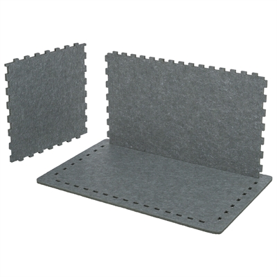 TRIXIE kattenmand Huis Lene Vilt Grijs 54×30×35 cm – knus huisje