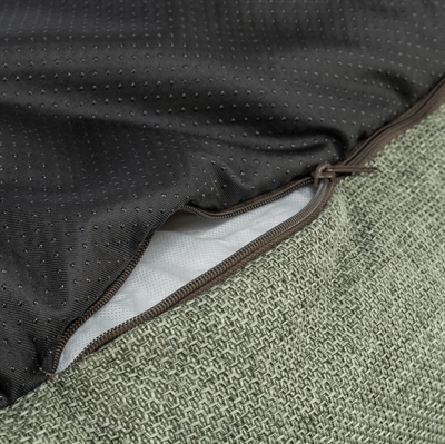 TRIXIE Hundekorb Matteo eckig 60×50 cm – Olivgrün