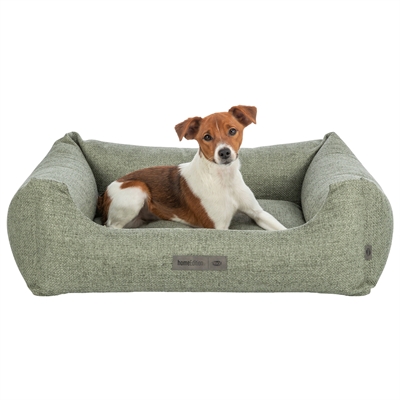 TRIXIE Hundekorb Matteo eckig 60×50 cm – Olivgrün